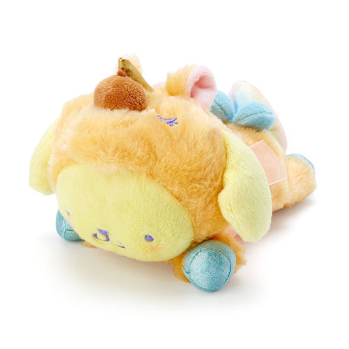 日本Sanrio正品Pompompurin布甸狗 毛絨公仔擺設禮物(獨角馬)