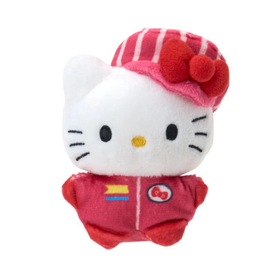 日本Sanrio正品Hello Kitty 迷你毛絨公仔手玉(冒險)
