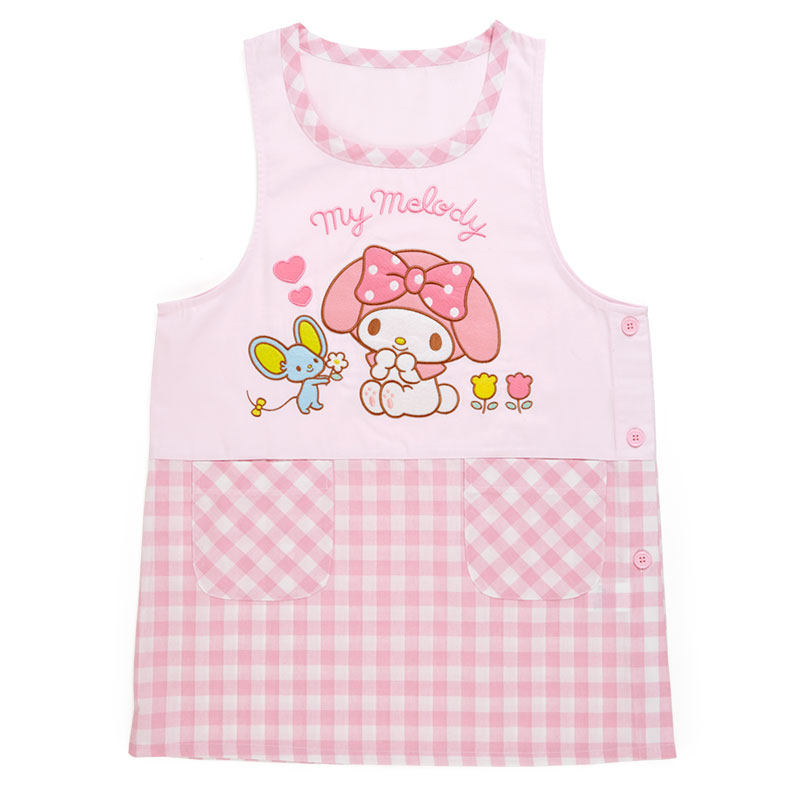 日本Sanrio正品My Melody 成人圍裙(Checked)