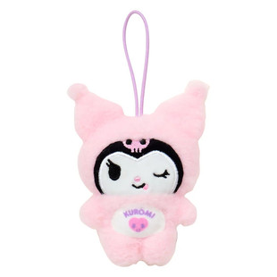 日本Sanrio正品Kuromi可羅米 毛公仔包掛件盲盒(My Deco Bag) A