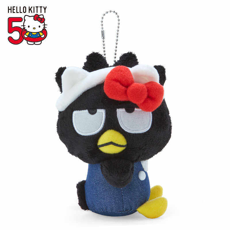 日本正品Badtz Maru酷企鵝XO 毛絨公仔匙扣包掛件Hello Everyone