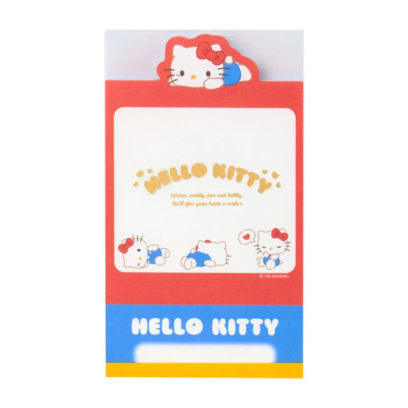 日本Sanrio正品Hello Kitty 便簽本便條紙(New Life)