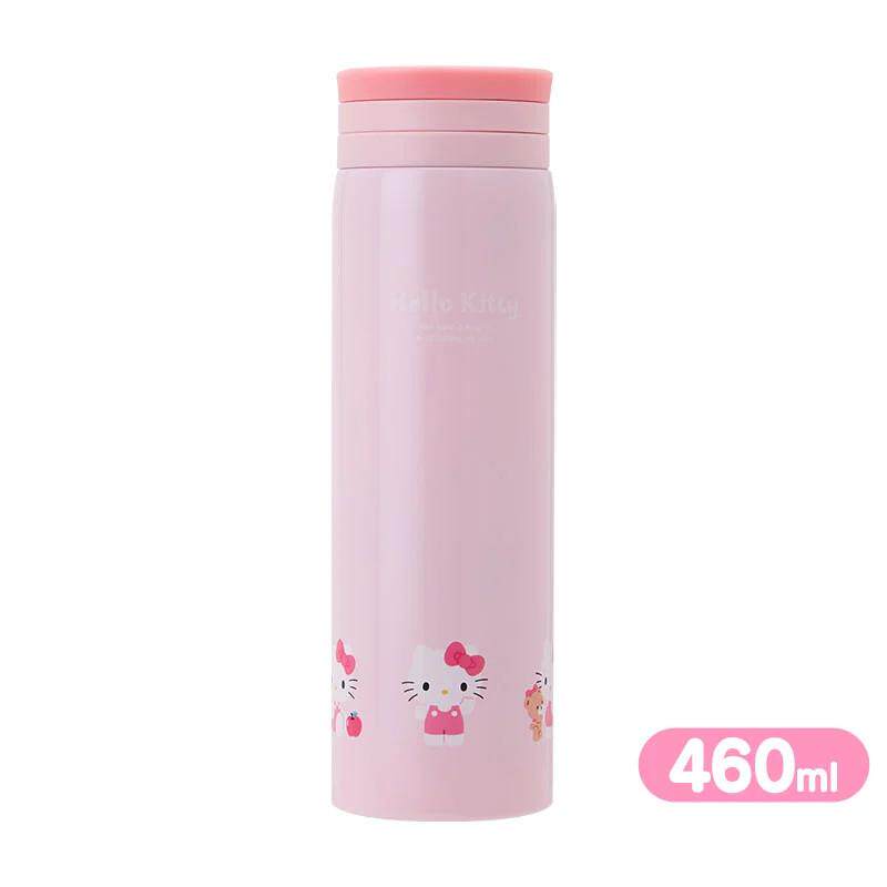 日本Sanrio正品Hello Kitty 不鏽鋼保溫水壺460ml