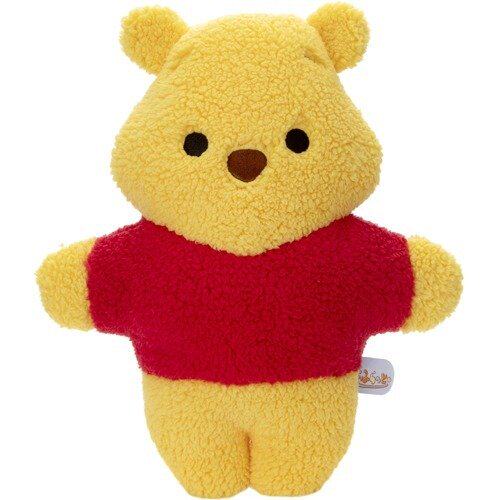 日本disney正品小熊維尼pooh 公仔抱枕靠墊擺設