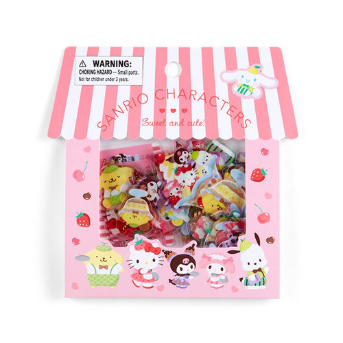 日本Sanrio正品Characters Mix 袋裝貼紙(Parfait)