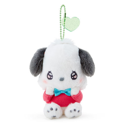 日本Sanrio正品PC狗Pochacco帕恰狗 毛絨公仔包包掛件禮物(Emo)