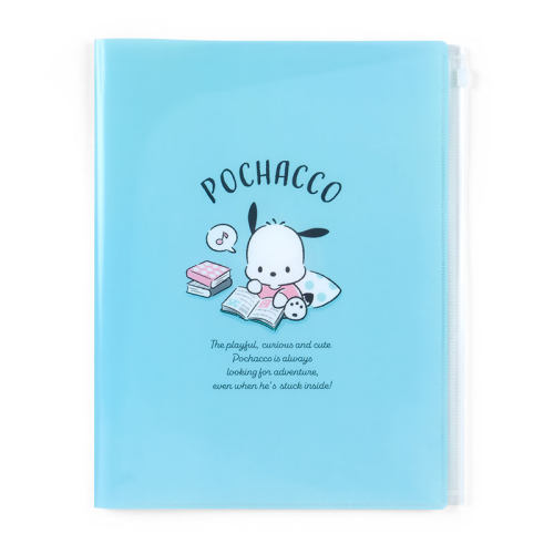 日本Sanrio正品PC狗Pochacco A4文件夾(6 Pockets)