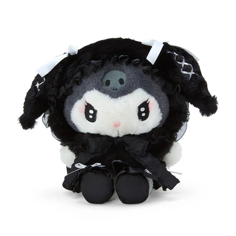 日本Sanrio正品Kuromi可羅米 毛絨公仔擺設禮物(月夜)