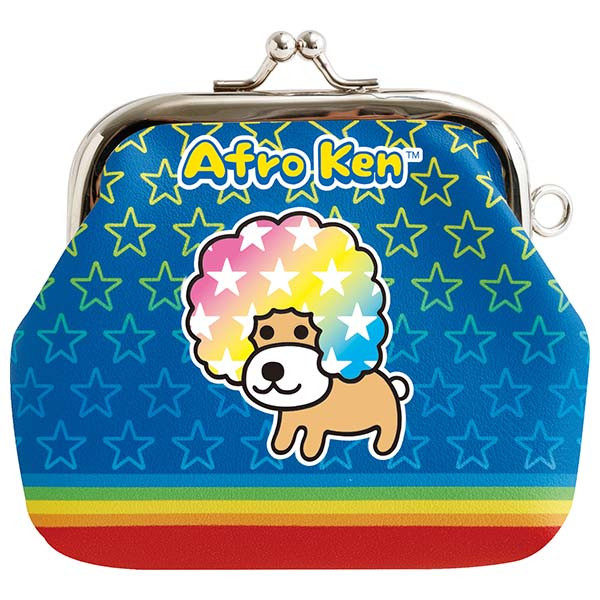 日本SanX正品Afro Kan爆炸狗 口金零錢包硬幣包,模玩/动漫/周边/娃圈三坑/桌游,动漫背包/钱包/箱包,淘宝优惠券,粉丝福利购,淘宝优惠卷