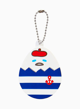 日本Sanrio正品Gudetama蛋黃哥 包包掛件鑰匙扣(可麗餅)