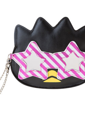 日本Sanrio正品Badtz-maru酷企鹅XO 手拿包化妝包收納包(變裝)