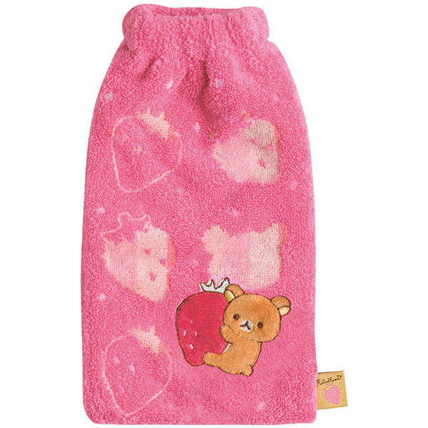 日本SanX正品Rilakkuma鬆弛熊 毛巾水壺袋水壺套