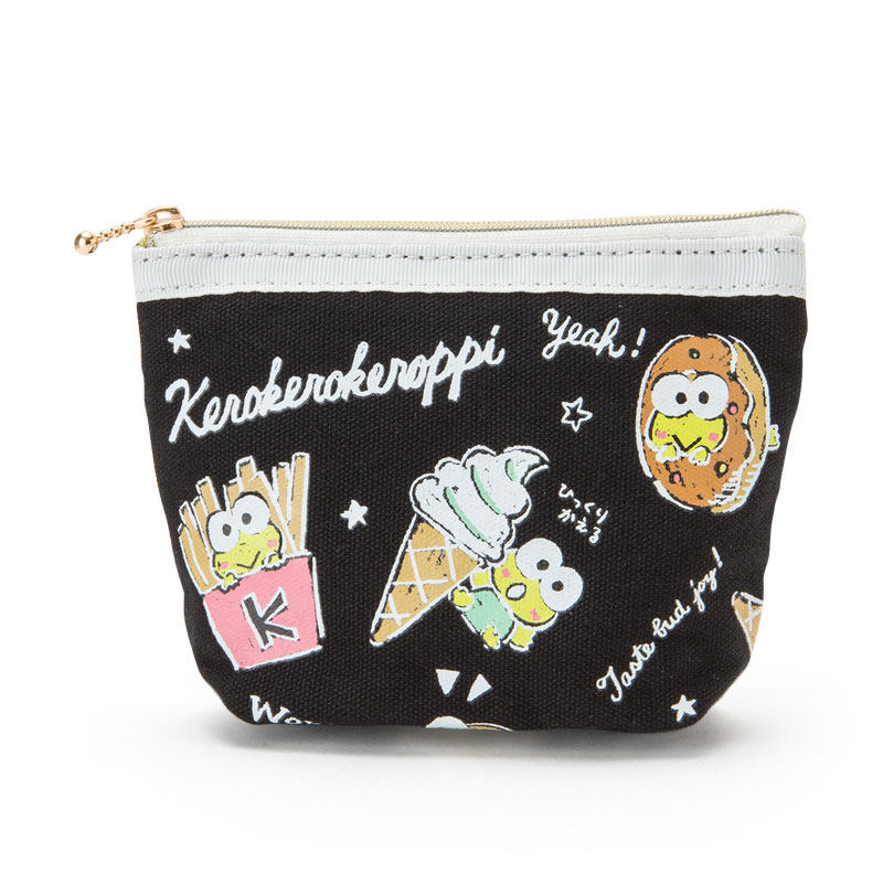日本Sanrio正品Keroppi大眼蛙 手拿包紙巾包收納包女包(快餐)