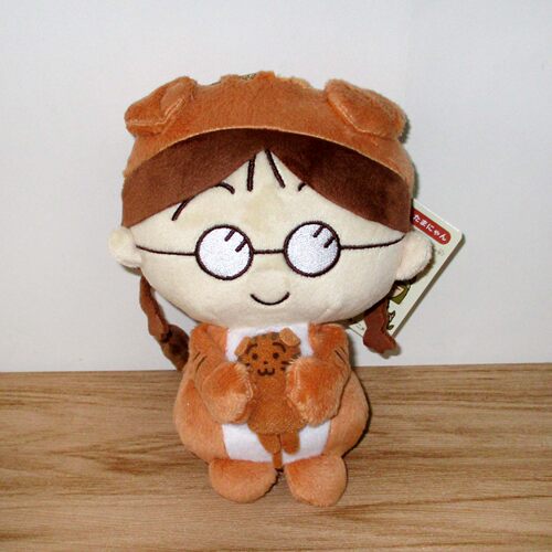 日本正品Chibi Maruko Chan櫻桃小丸子 小玉毛絨公仔禮物擺設(貓)
