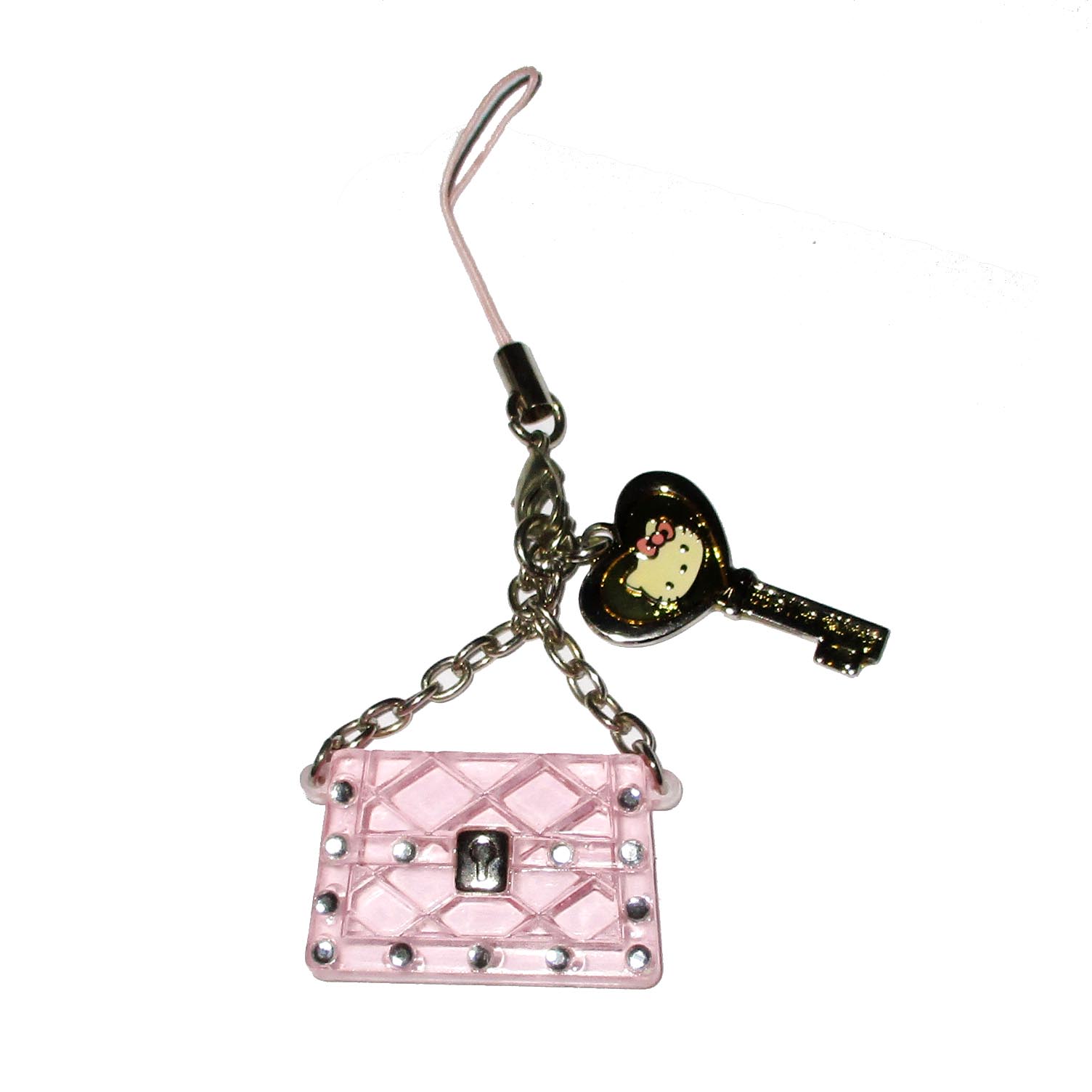 日本Sanrio正品Hello Kitty手機繩包包掛件(Bag)-封面