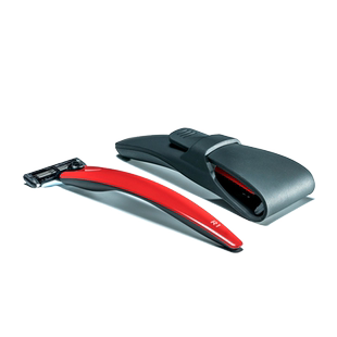 Bolinwebb柏林韦伯经典款手动剃须刀R1红色刮胡刀头3刀片男士刀头