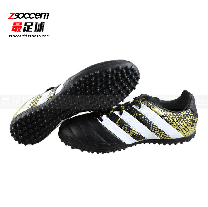 zsoccer11足球adidas阿迪达斯ACE 16.3牛皮TF碎钉足球鞋AQ2070