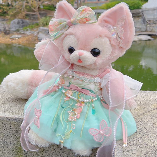 南风格子玲娜贝儿娃衣原创手作