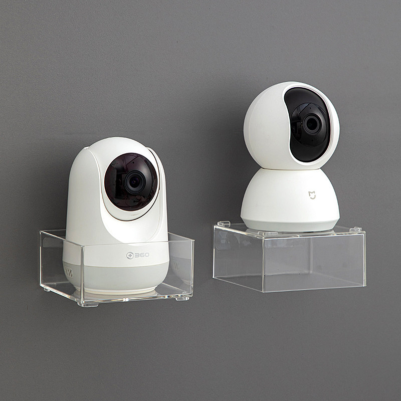 粘贴免打孔壁挂摄像头支架