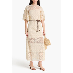 款 过季 波西米亚风精致蕾丝连衣裙61608 代购 ZIMMERMANN正品