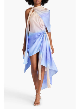 ZIMMERMANN正品代购过季款扎染渐变设计感华丽连衣裙34062