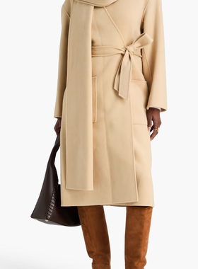 ZIMMERMANN正品代购过季款高级感无缝羊毛大衣71833