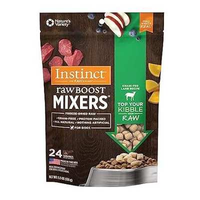 Instinct Raw Boost Mixers Freeze Dried Raw Dog Food Toppe