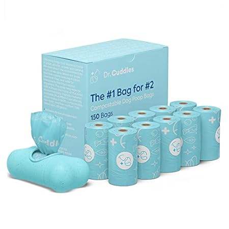 Dr. Cuddles Compostable Dog Poop Bags - The #1 Bag For #2