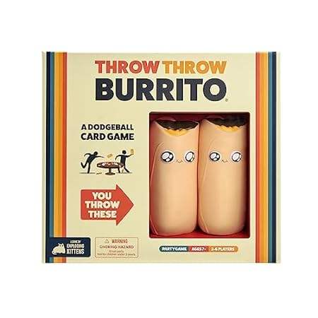 Throw Throw Burrito by Exploding Kittens - A Dodgeball Ca