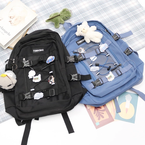 Брендовый японский модный трендовый вместительный и большой рюкзак