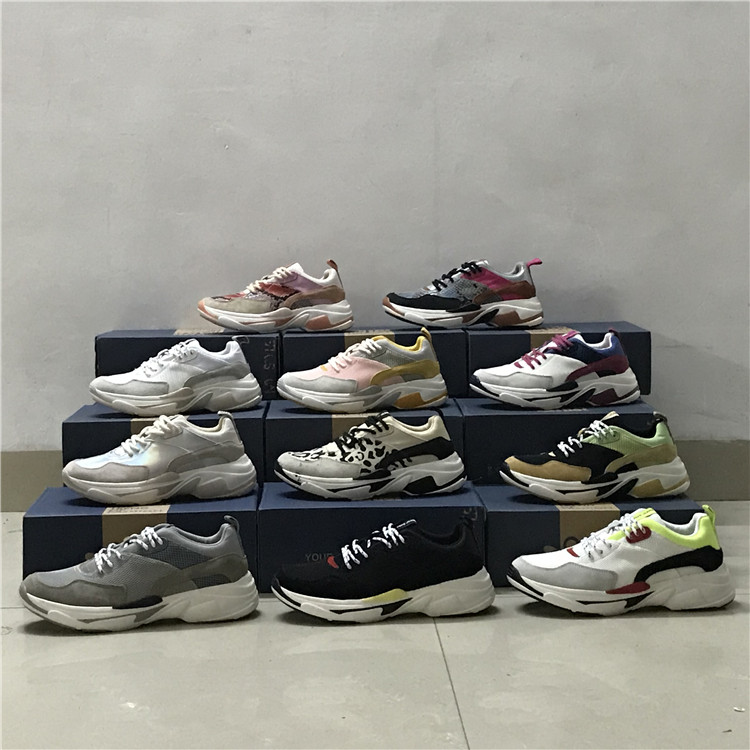 岩乐女运动鞋厚底增高潮鞋