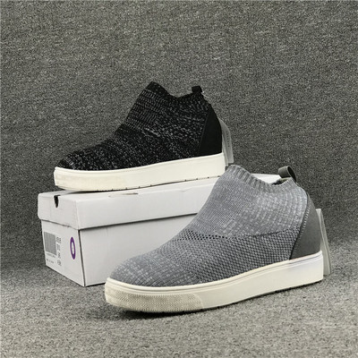 休闲板鞋出口韩国网面内增高