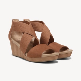 百搭舒适休闲沙滩鞋 出英国夏季 时尚 松糕厚底坡跟罗马凉鞋 新款