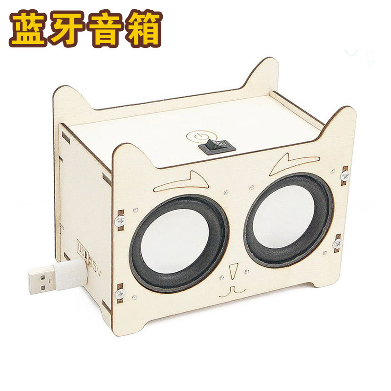 儿童小手工制作diy蓝牙音箱科学小实验科技发明stem高中通用技术