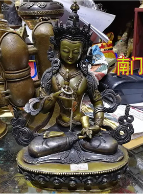 尼泊尔铜佛像金刚萨缍金刚萨埵