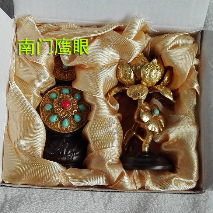 1对花果 纯铜朵玛 食子 酥油花 佛前供品 供花 供食 精美八供花果