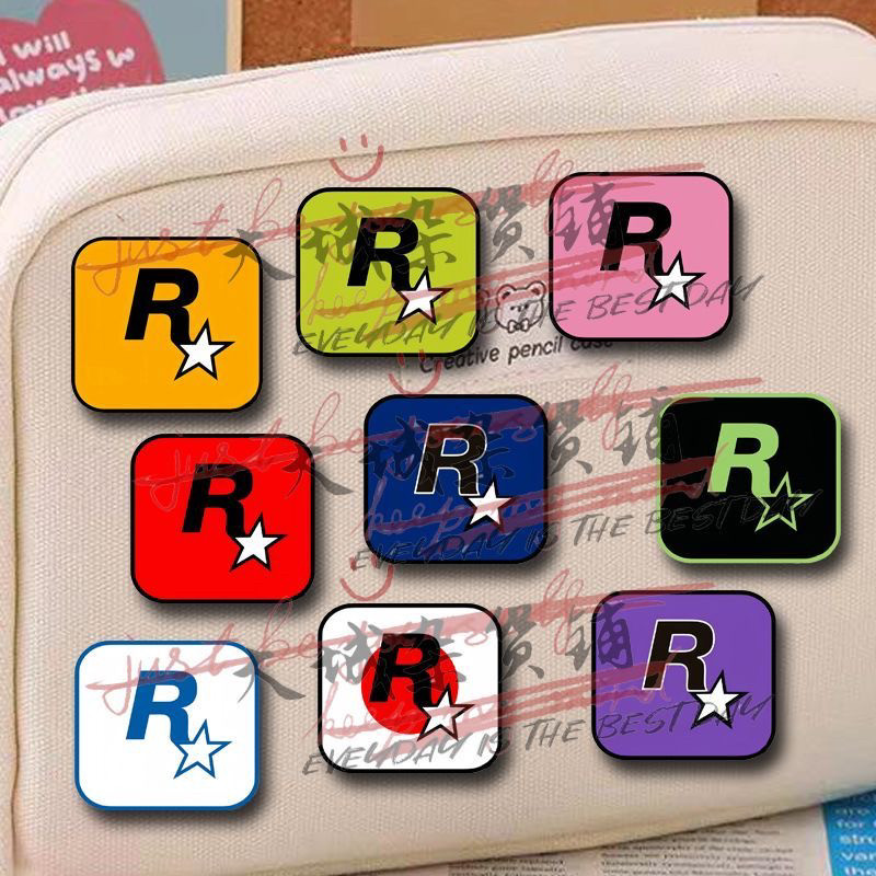 GTA周边R星胸针高颜值书包笔袋装饰挂件亚克力不掉色学生创意礼品,模玩/动漫/周边/娃圈三坑/桌游,动漫徽章/立牌,淘宝优惠券,粉丝福利购,淘宝优惠卷