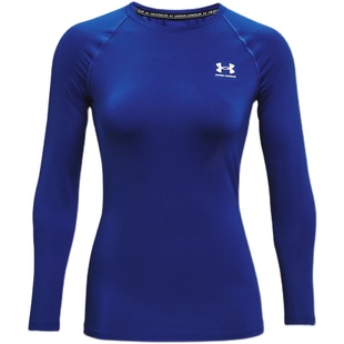 Under T恤1365459 Armour安德玛UA女速干运动健身跑步紧身衣长袖