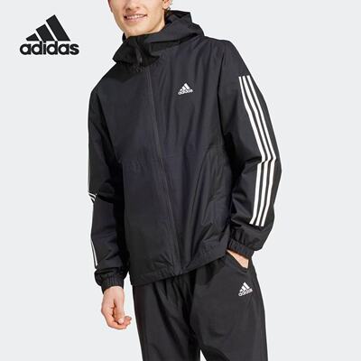 阿迪达斯男子防风运动休闲外套