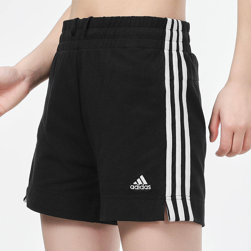 Adidas阿迪达斯W 3S SJ SHO女三条杠运动休闲针织透气短裤GM5523,运动服/休闲服装,运动中长裤／短裤,淘宝优惠券,粉丝福利购,淘宝优惠卷