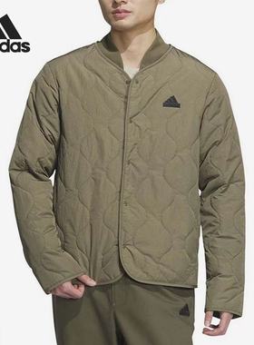 Adidas阿迪达斯CESP PAD JACKET男子保暖立领运动休闲棉服 JE8570