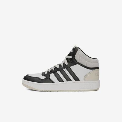 Adidas阿迪达斯HOOPS MID 3.0 K儿童高帮耐磨运动休闲板鞋 IH7893