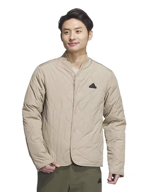 Adidas阿迪达斯CESP PAD JACKET男子运动休闲保暖棉服外套JE8571