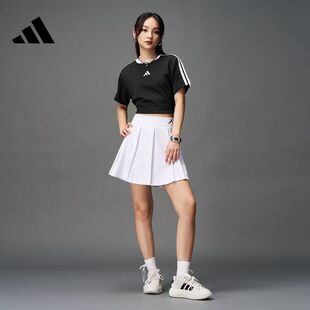 Adidas阿迪达斯GRAND COURT PLATFORM女子厚底运动休闲板鞋JS1832