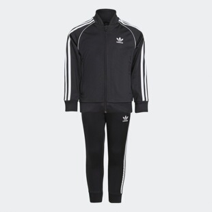 Adidas阿迪达斯SST TRACKSUIT三叶草儿童舒适休闲运动套装H25260