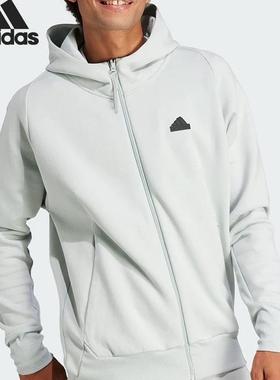 Adidas阿迪达斯M Z.N.E. PR FZ男秋冬时尚休闲连帽夹克外套IN5094