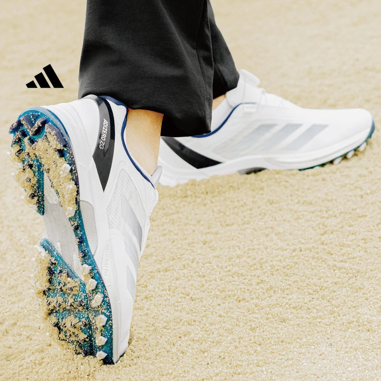 Adidas阿迪达斯ADIZERO ZG男女同款低帮耐磨高尔夫运动球鞋IE3528
