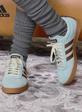 Adidas阿迪达斯VL COURT CLASSIC男女同款复古休闲运动板鞋KK3772