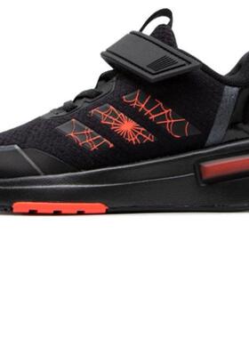 Adidas阿迪达斯MARVEL SPIDEY RACER EL K新款魔术贴儿童鞋ID5236
