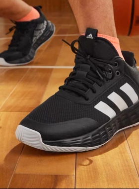 Adidas阿迪达斯OWNTHEGAME 2.0男子低帮实战篮球鞋H00470  H00471